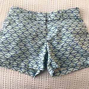 Teal and Blue Shorts